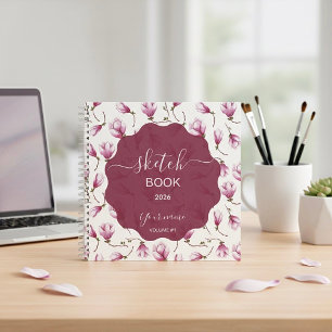 Cuaderno Susurros de Magnolia Rosa