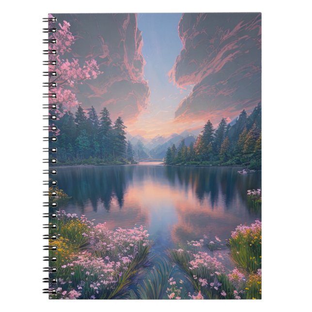 Cuaderno Susurros de paz en el desierto tormentoso (Frente)