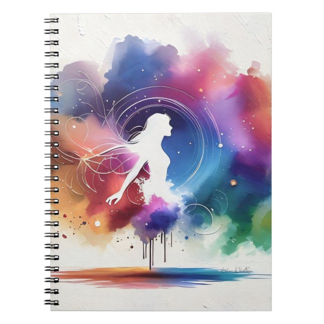 Cuaderno Susurros de un alma arco iris (Frente)