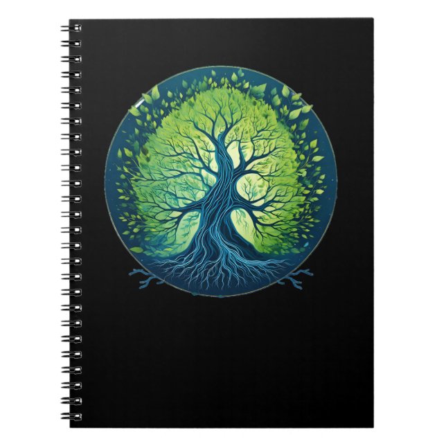 Cuaderno Susurros del viento: La esencia del árbol (Frente)