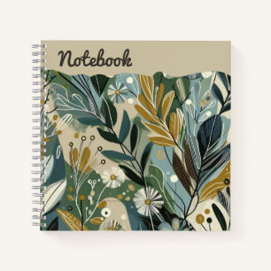 Cuaderno Susurros en el subcrecimiento - Moody Garden Brush