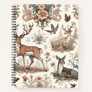 Cuaderno Susurros forestales encantados: Vida salvaje victo