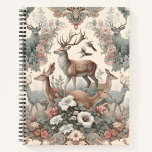 Cuaderno Susurros forestales encantados: Vida salvaje victo
