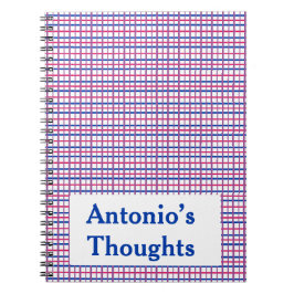 Cuaderno Sutil opresión de color bisexual