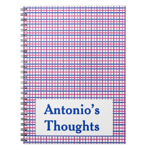 Cuaderno Sutil opresión de color bisexual