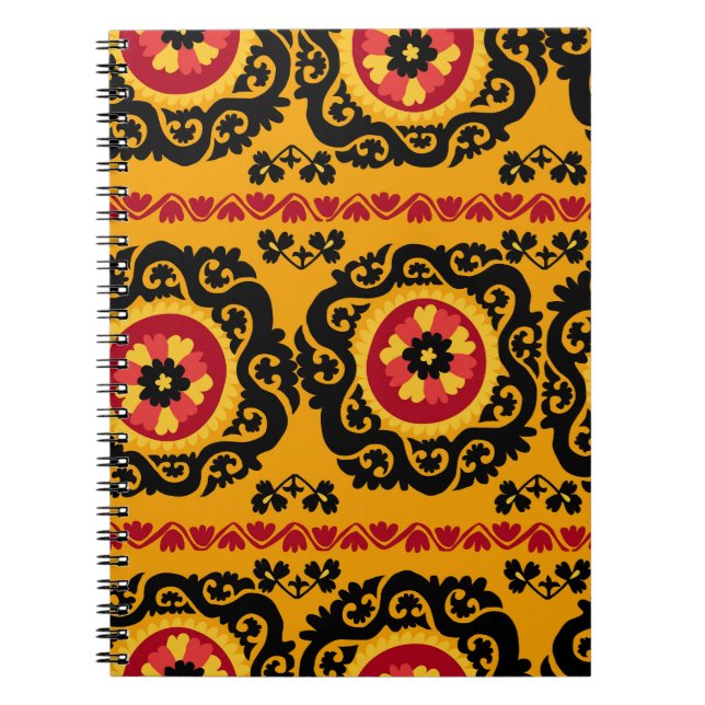 Cuaderno Suzanne para alfombras asiáticas: Bordado tradicio (Frente)