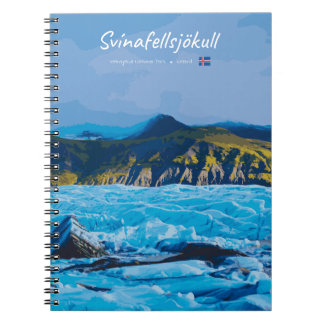 Cuaderno Svínafellsjökull, Iceland -  Glacier View