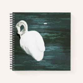 Cuaderno Swan en el estanque