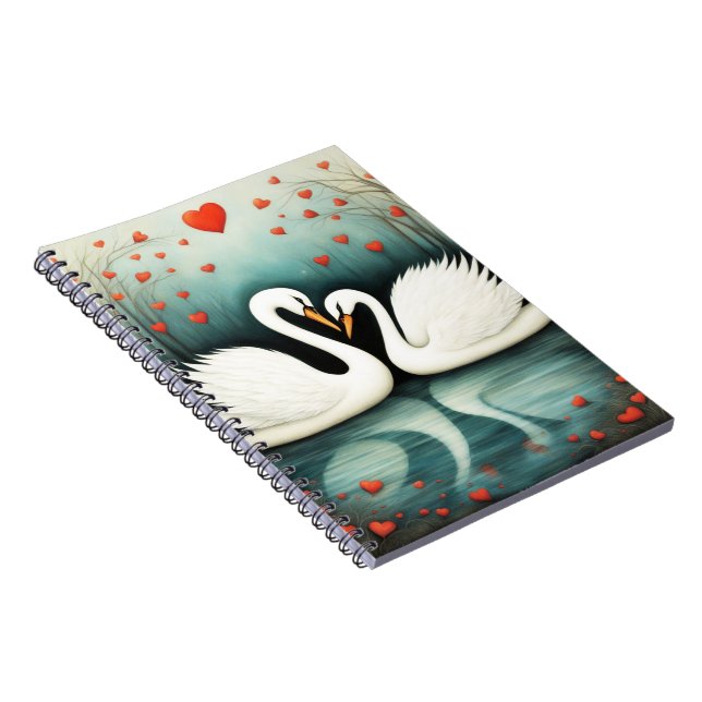 Cuaderno Swan Love 2 (Lado Derecho)