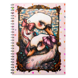 Cuaderno Swan lovers
