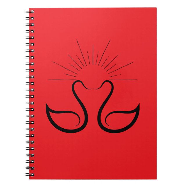 Cuaderno Swan Spiral Photo Notebook (Frente)