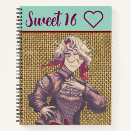 Cuaderno Sweet 16 Citrine anime