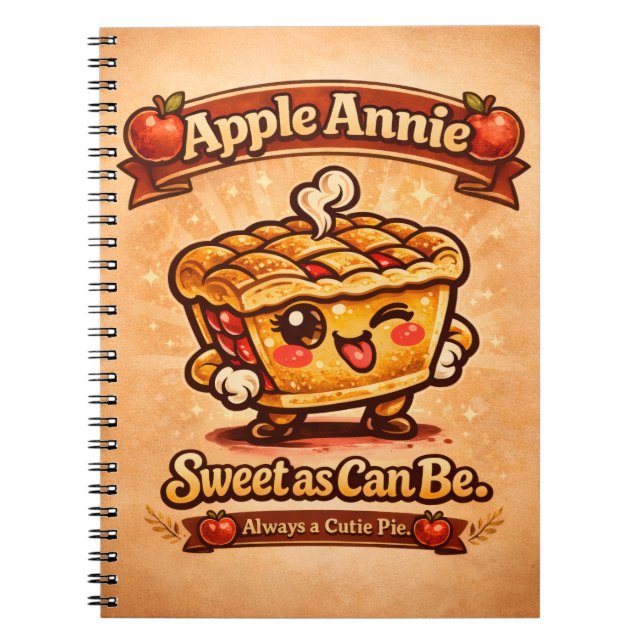 Cuaderno Sweet As Can Be - Apple Annie - Foodie Fiends (Frente)