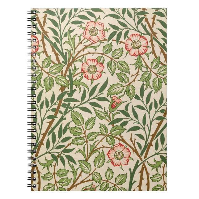 Cuaderno Sweet Briar William Morris (Frente)