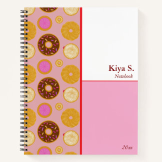 Cuaderno Sweet Donuts Spiral Notebook 