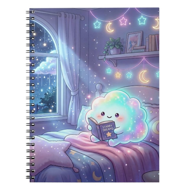 Cuaderno Sweet Dreams Kawaii Spiral Notebook (Frente)