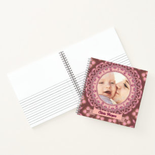 Cuaderno Sweet Pink Country Lace Baby Daughter