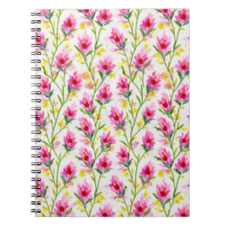 Cuaderno Sweet Pink Floral Pattern 