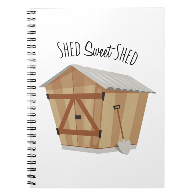 Cuaderno Sweet Shed (Frente)