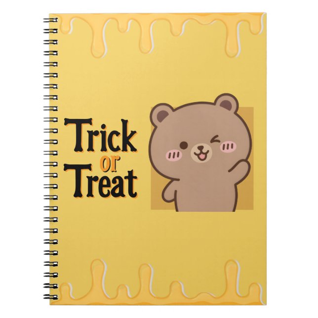 Cuaderno 🎃 Sweet Spells & Sketches! for kids (Frente)