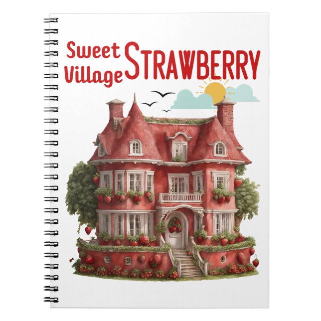 Cuaderno Sweet Strawberry Village (Frente)