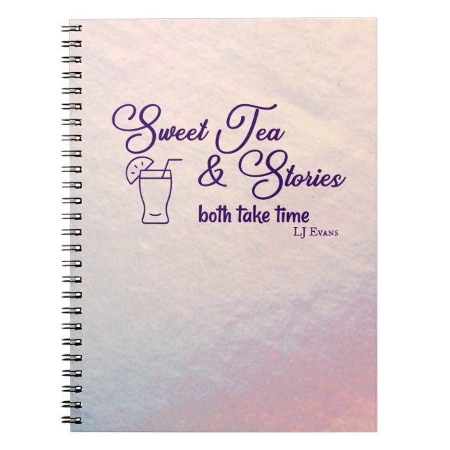 Cuaderno "Sweet Tea & Stories" Notebook (Frente)
