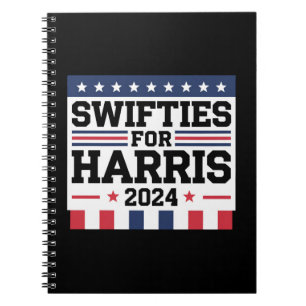 Cuaderno Swifties por Kamala Harris 2024 Apoyo al Voto 