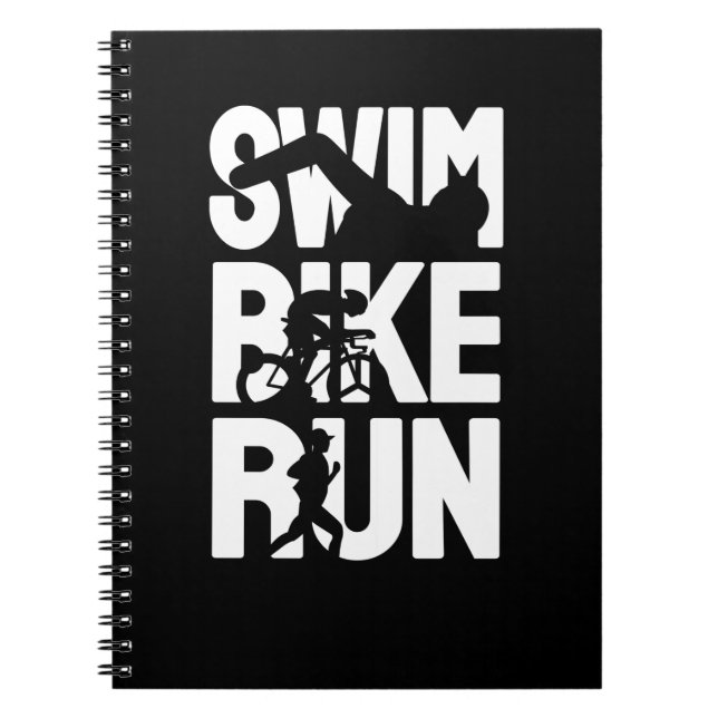 Cuaderno Swim Bike Run (Frente)