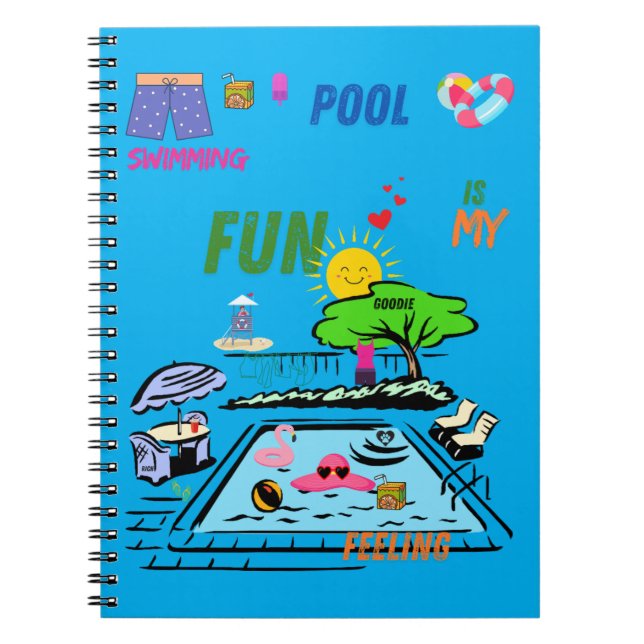 Cuaderno Swimming Pool Fun (Frente)