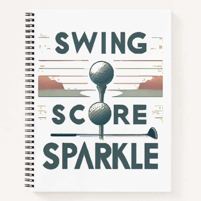 Cuaderno Swing, Score, Sparkle (Anverso)