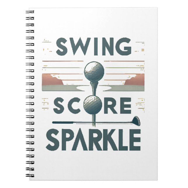 Cuaderno Swing, Score, Sparkle (Frente)