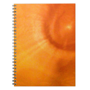 Cuaderno Swirl Naranja Ligera