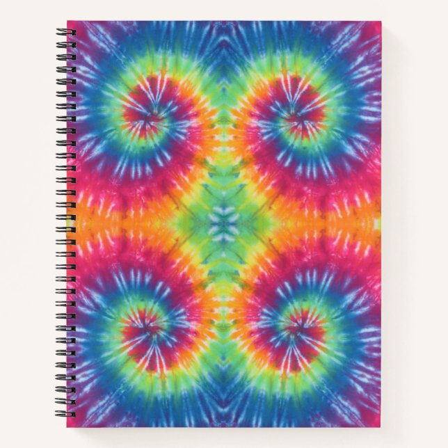 Cuaderno Swirl Tie Dye (Anverso)