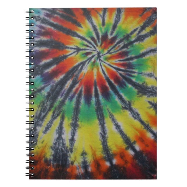 Cuaderno Swirl Tie Dye (Frente)