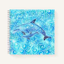 Swirly Dolphin