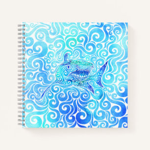 Cuaderno Swirly Shark