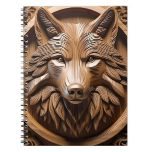 Cuaderno Sylvan Sentinel: La majestuosa impresión de lobo d