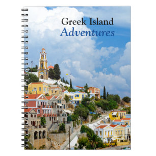 Cuaderno Symi Greek Island Adventures Notebook