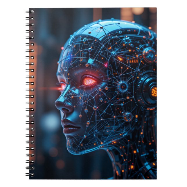 Cuaderno Synthetic Minds: The Future in Your Hands (Frente)