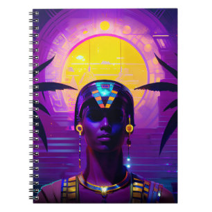 Cuaderno Synthwave Pharaoh