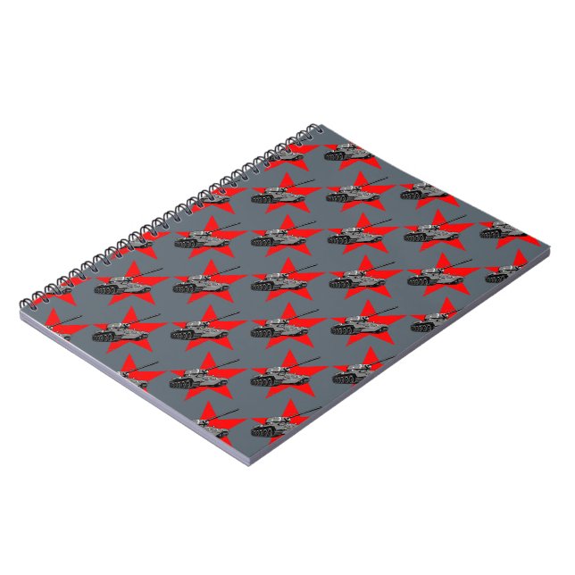 Cuaderno T-34-85 Tanque medio soviético (Lado Izquierdo)