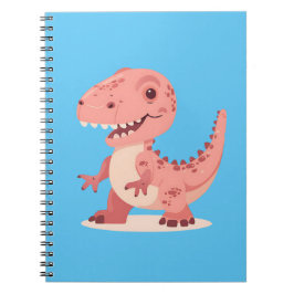 Cuaderno T-Rex Dino Rosa Juguetón
