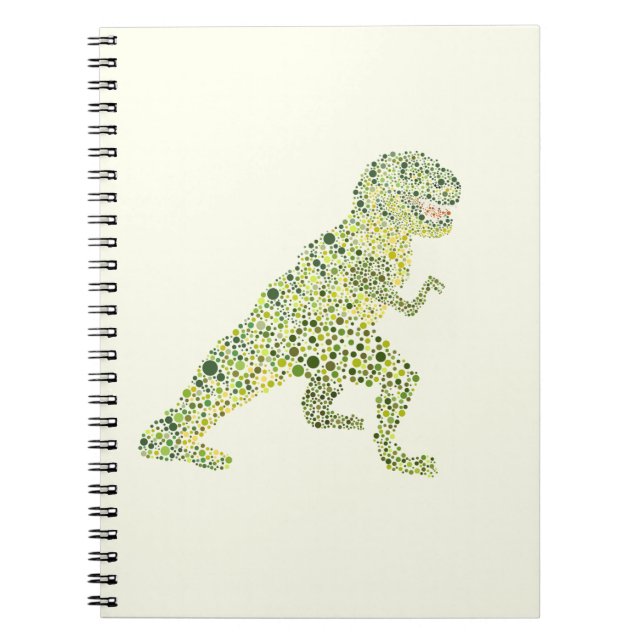 Cuaderno T-REX Dinosaur En Puntos (Frente)