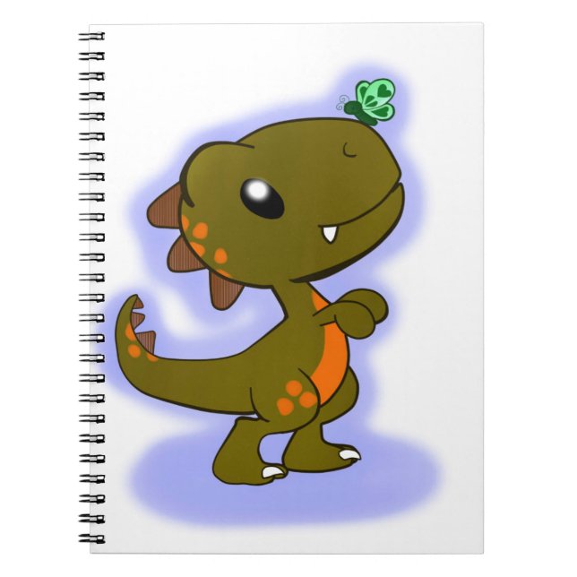 Cuaderno T-Rex lindo (Frente)