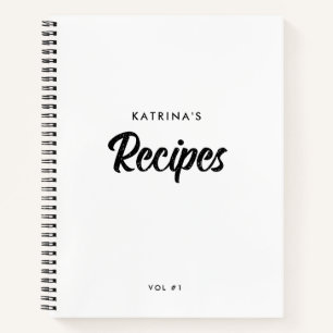 Cuaderno Tabla de Conversión de Medidas para Recetas de Gui