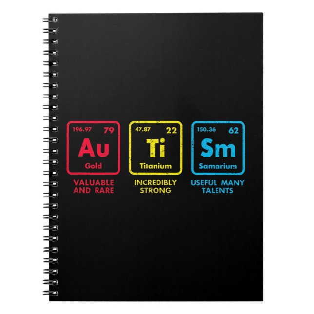 Cuaderno Tabla periódica de elementos de sensibilización so (Frente)