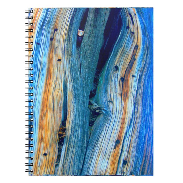 Cuaderno tablas de granos azules meteorizadas (Frente)