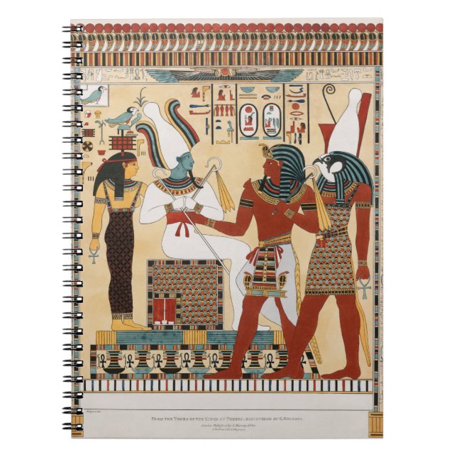 Cuaderno Tableau de figuras de Egipto (Frente)