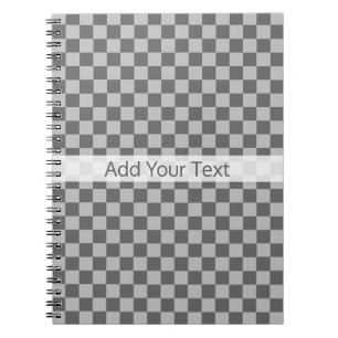 Cuaderno Tablero de control de combinación gris de Shirley