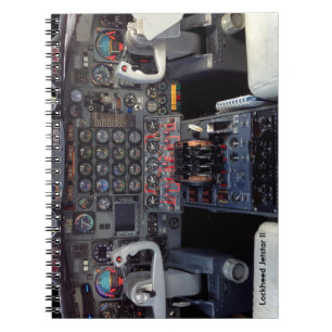 Cuaderno Tablero de instrumentos de Lockheed Jetstar